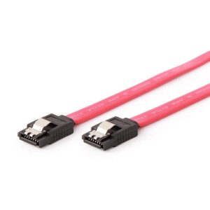 CABLE DE DATOS SATA CON CLIP DE SEGURIDAD