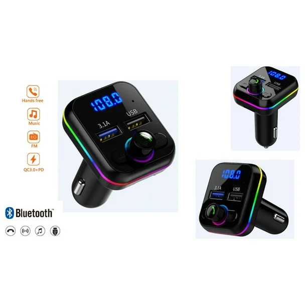 RECEPTOR / MODULADOR BLUETOOTH - CARRO - FM - Imagen 2