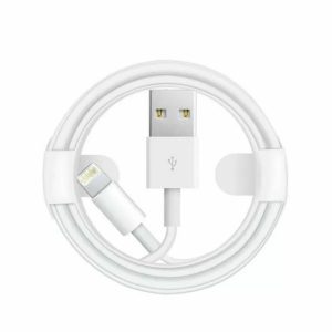 CABLE IPHONE - USB A LIGHTNING - 1 METRO