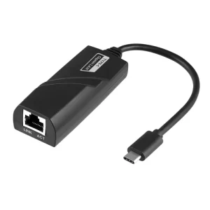 ADAPTADOR ETHERNET 2.0 TIPO C (M) A RJ45 (H) LAN - 100MBPS