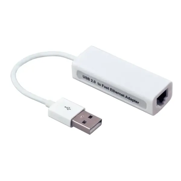 ADAPTADOR ETHERNET 2.0 - USB (M) A RJ45 (H) LAN - 100MBPS - Imagen 2