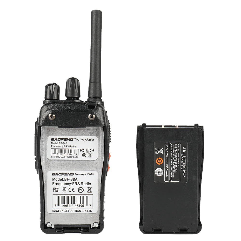RADIOS BAOFENG - 2 UNIDADES - RECARGABLES - 888S - Imagen 5