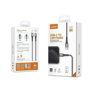 CABLE LDNIO - IPHONE - TIPO C A LIGHTNING - 2 METROS