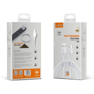 CABLE LDNIO - USB A TIPO C - 3 METROS