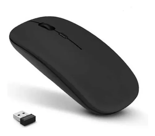 MOUSE INALAMBRICO RECARGABLE - NEGRO