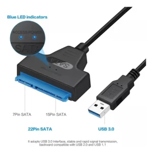 CABLE ADAPTADOR SATA A USB - 3.0