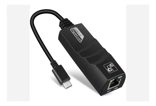 ADAPTADOR ETHERNET 2.0 - TIPO C (M) A RJ45 (H) LAN - 100MBPS - Imagen 2