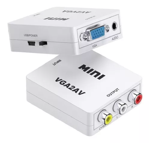 CONVERTIDOR VGA A RCA