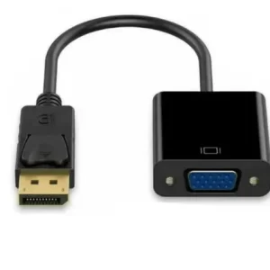 CABLE ADAPTADOR CONVERTIDOR DISPLAYPORT (M) A VGA (H)