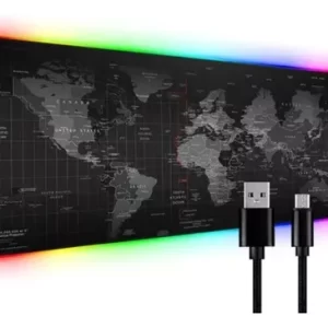 MOUSEPAD GAMER - LUZ LED RGB - 30CM X 80CM