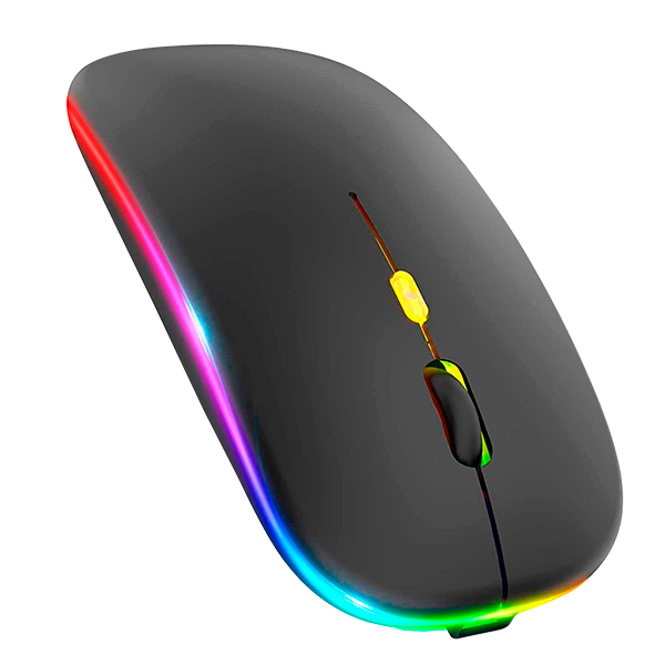 MOUSE INALAMBRICO RECARGABLE - NEGRO - Imagen 7