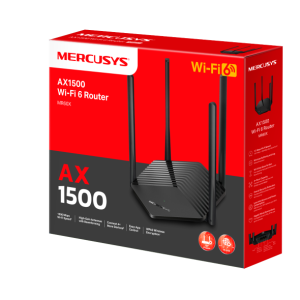 ROUTER AX1500 - MERCUSYS - GIGABIT - WIFI 6