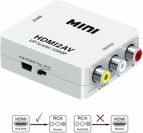 CONVERTIDOR HDMI A RCA