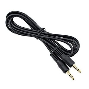 CABLE AUXILIAR DE AUDIO - PLUG 3.5MM - 1 METRO