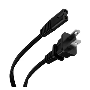 CABLE DE CORRIENTE - 2 POLOS - 1.2 METROS