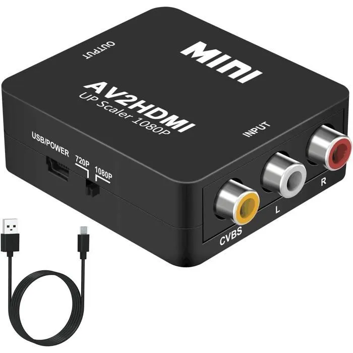 CONVERTIDOR RCA A HDMI