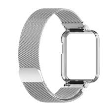 CORREA PARA XIAOMI MI WATCH LITE - PLATA - METALICA - Imagen 3