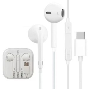 AURICULARES DE CABLE  - IPHONE - CONEXION TIPO C