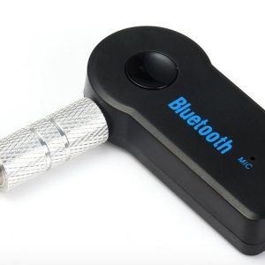 RECEPTOR BLUETOOTH AUXILIAR 3.5MM - RECARGABLE - CARRO - CORNETAS