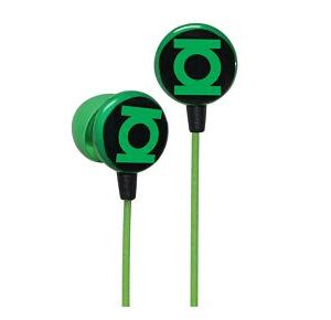 AURICULARES DE CABLE SUPER HEROES - LINTERNA VERDE - AUXILIAR 3.5MM