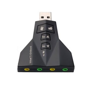 TARJETA DE SONIDO USB 7.1 DOBLE CONEXION