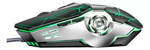 MOUSE OPTICO GAMER K-SNAKE LED - 7 BOTONES - USB - Imagen 2