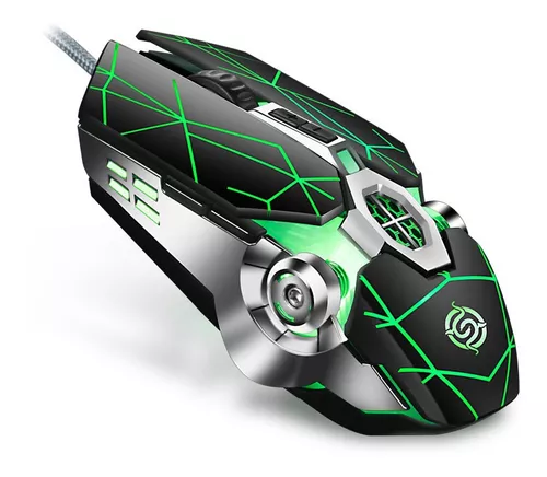 MOUSE OPTICO GAMER K-SNAKE LED - 7 BOTONES - USB - Imagen 4