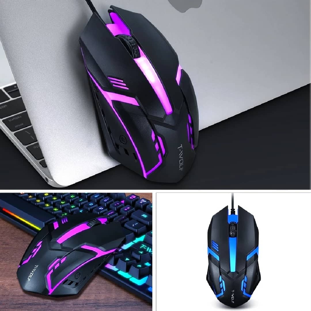 MOUSE GAMER T-WOLF V1 - Imagen 4