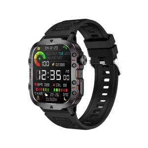 SMARTWATCH QX11 MILITAR  - NEGRO