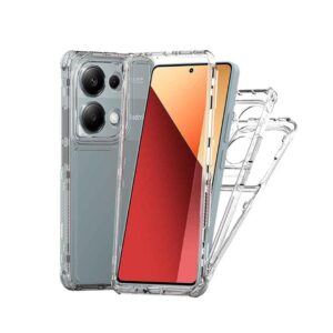 FORRO 360 TRANSPARENTE ANTIGOLPES - POCO X6 PRO