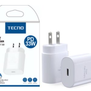 CARGADOR TECNO 33 WATTS - TIPO C