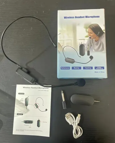 MICROFONO CINTILLO - INALAMBRICO - RECARGABLE - Imagen 2