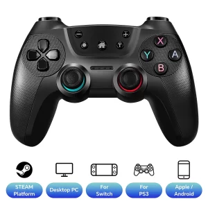 CONTROL INALAMBRICO BLUETOOTH PARA NINTENDO SWITCH - PS3 - TELEFONO - PC