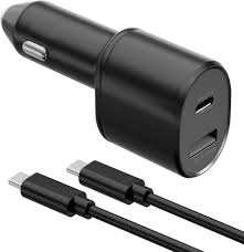 CARGADOR DE TELEFONO PARA CARRO - SAMSUNG - 45 WATTS - CABLE USB A TIPO C