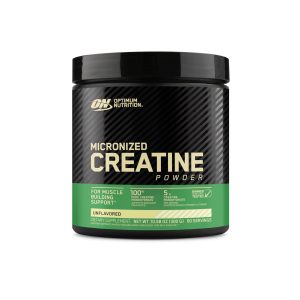 CREATINA MONOHIDRATADA MICRONIZADA - 60 SERVICIOS - 300g - SIN SABOR - OPTIMUM NUTRITION