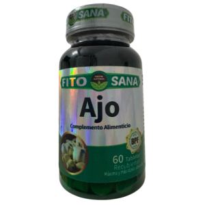 AJO - 60 TABLETAS - 480mg - FITOSANA