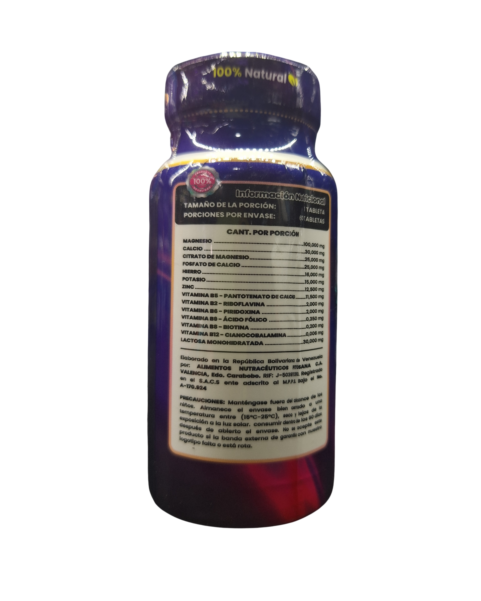 CENTRUNEX WOMAN - 60 TABLETAS - 270mg - FITOSANA - Imagen 2