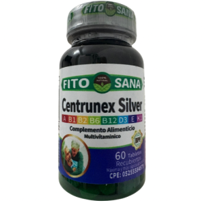 CENTRUNEX SILVER - 60 TABLETAS - 400mg - FITOSANA