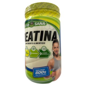 CREATINA MONOHIDRATADA EN POLVO - 100 SERVICIOS - 500g - FITOSANA