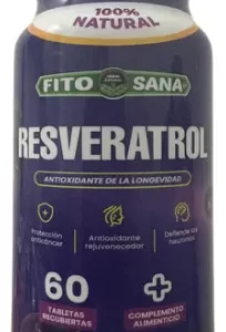 RESVERATROL - 60 TABLETAS - 480mg - FITOSANA
