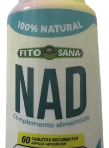 NAD - 60 TABLETAS - 500mg - NICOTINAMIDA ADENIDA DINUCLEOTIDO - FITOSANA