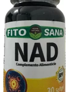 NAD - 30 CAPSULAS - 700mg - NICOTINAMIDA ADENIDA DINUCLEOTIDO - FITOSANA