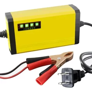 CARGADOR DE BATERIA 12V - INTELIGENTE - MOTO - CARRO - CAMION - 3 AMPERIOS