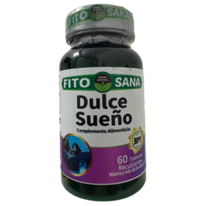 DULCE SUEÑO - 60 TABLETAS - 480mg - FITOSANA