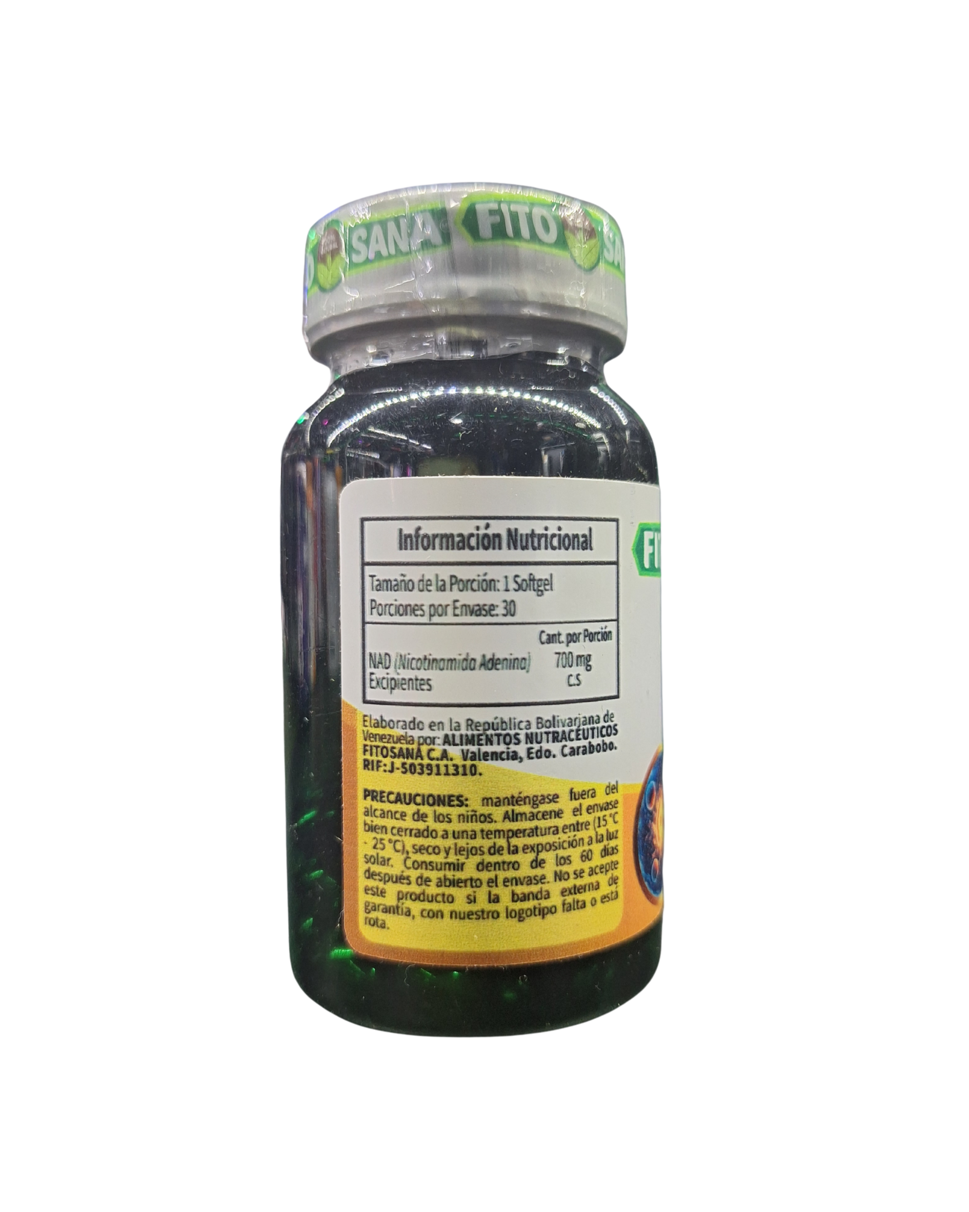 NAD - 30 CAPSULAS - 700mg - NICOTINAMIDA ADENIDA DINUCLEOTIDO - FITOSANA - Imagen 2