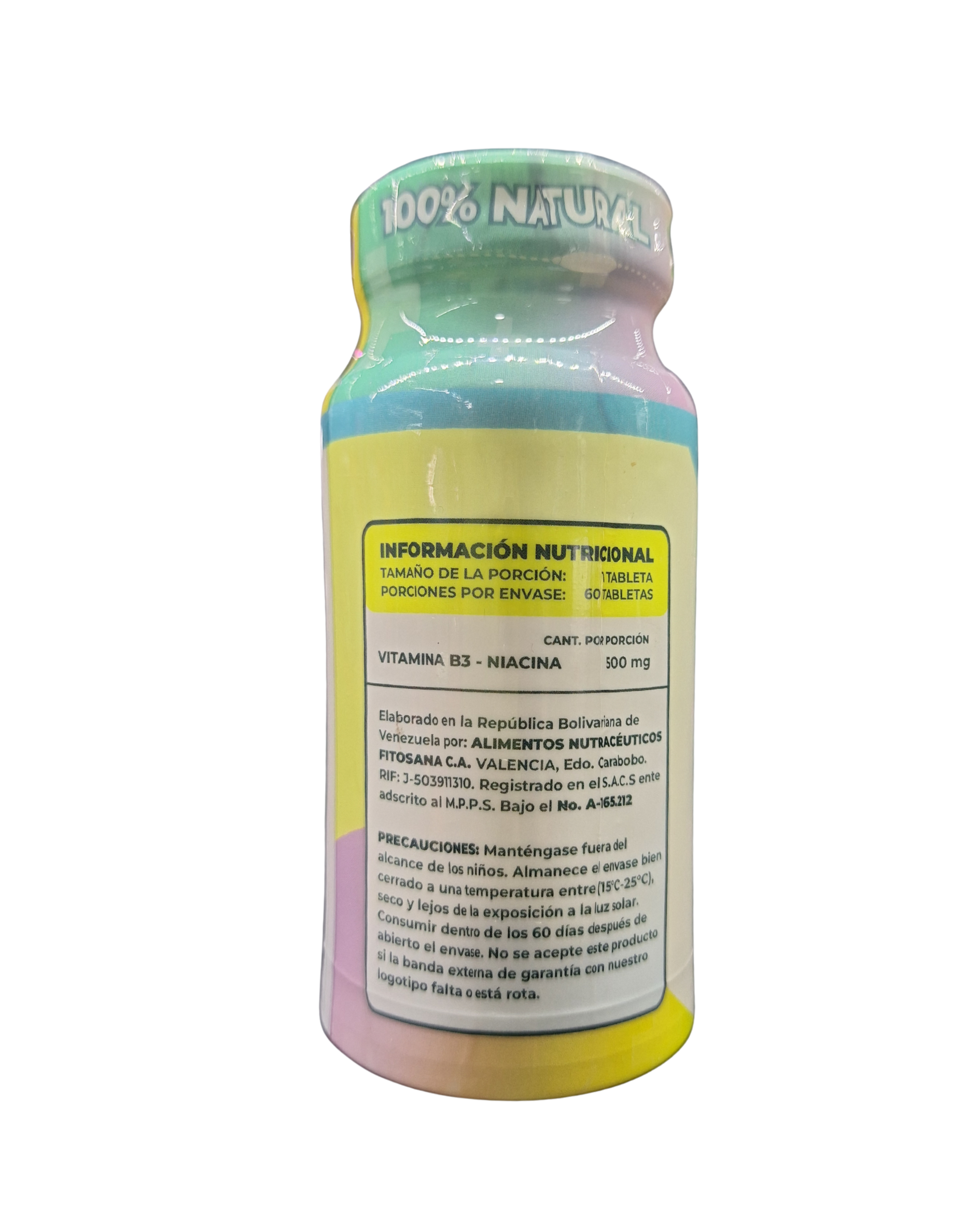 NAD - 60 TABLETAS - 500mg - NICOTINAMIDA ADENIDA DINUCLEOTIDO - FITOSANA - Imagen 2