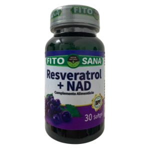 RESVERATROL + NAD - 30 CAPSULAS - 480mg - FITOSANA