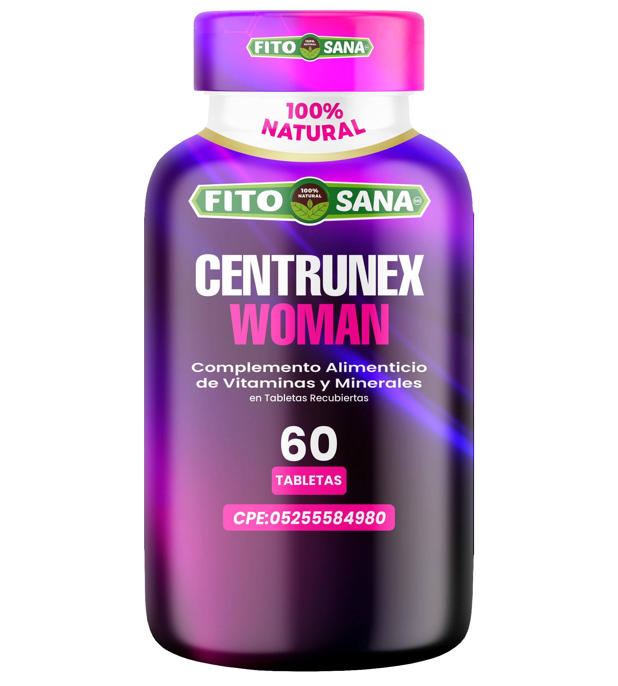 CENTRUNEX WOMAN - 60 TABLETAS - 270mg - FITOSANA