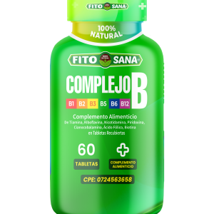 COMPLEJO B - 60 TABLETAS - 840mg - FITOSANA