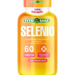 SELENIO - 60 TABLETAS - 200mg - FITOSANA